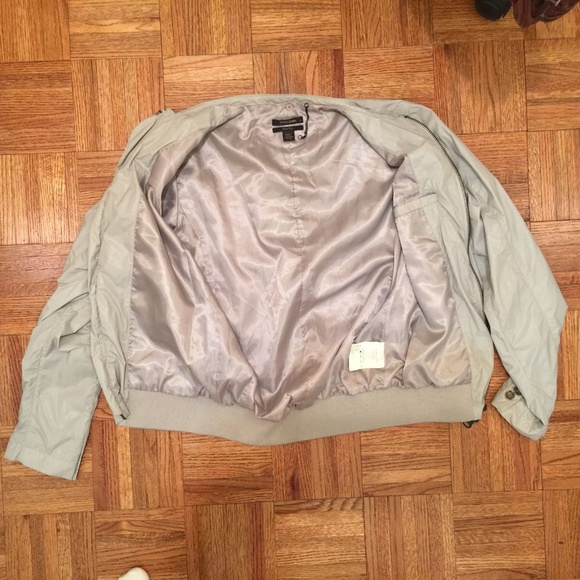 DIESEL BLACK GOLD MENS NYLON GRAY JACKET SZ S - Picture 8 of 8